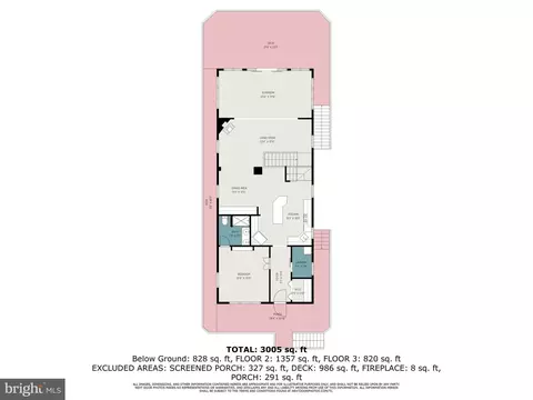 Floorplan - 3821 Clarks Pt, Middle River, MD 21220 photo 1 of 3