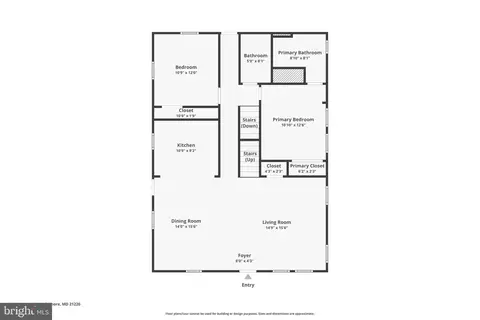 Floorplan - 35 Yawmeter, Middle River, MD 21220 photo 1 of 4