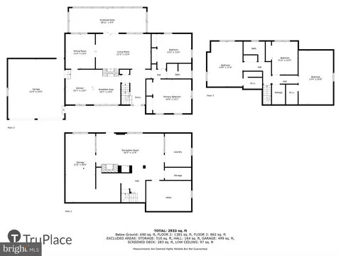Floorplan - 13613 Alliston Dr, Baldwin, MD 21013 photo 1 of 4