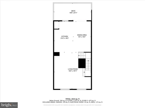 Floorplan - 10002 Sandy Run Rd, Middle River, MD 21220 photo 1 of 7