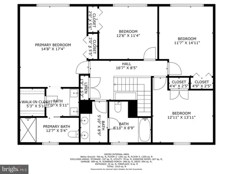 Floorplan - 14222 Sawmill Ct, Phoenix, MD 21131 photo 3 of 3