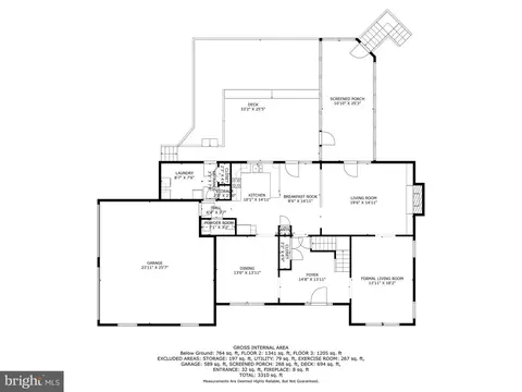 Floorplan - 14222 Sawmill Ct, Phoenix, MD 21131 photo 2 of 3