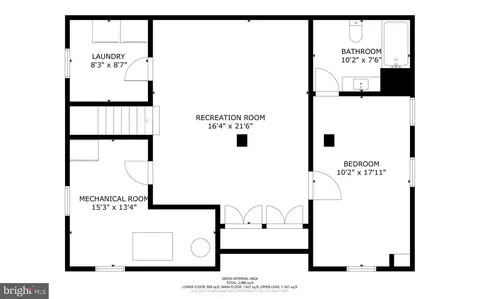 Floorplan - 3737 E Joppa Rd, Nottingham, MD 21236 photo 4 of 4