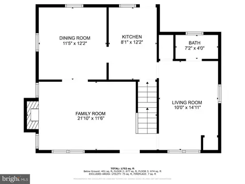 Floorplan - 709 Regester Ave, Baltimore, MD 21212 photo 2 of 6