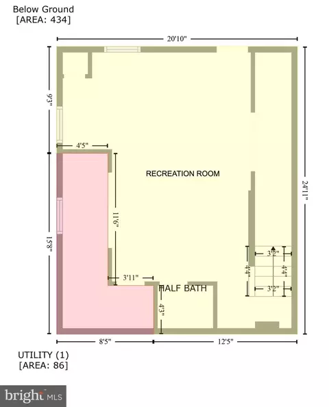 Floorplan - 709 Regester Ave, Baltimore, MD 21212 photo 6 of 6