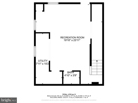 Floorplan - 709 Regester Ave, Baltimore, MD 21212 photo 3 of 6