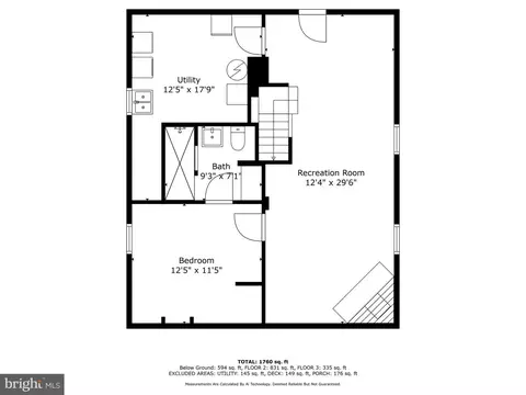 Floorplan - 1001 Overbrook Rd, Baltimore, MD 21239 photo 3 of 3