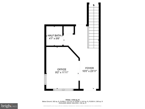 Floorplan - 9 Willow Ave, Towson, MD 21286 photo 1 of 4