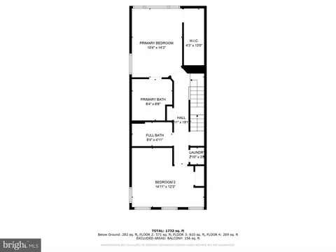 Floorplan - 9 Willow Ave, Towson, MD 21286 photo 3 of 4
