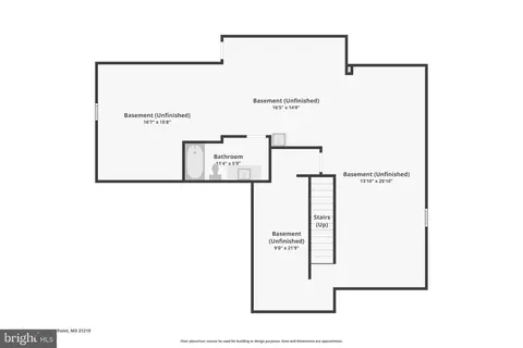 Floorplan - 103 Oak Ave, Sparrows Point, MD 21219 photo 3 of 4
