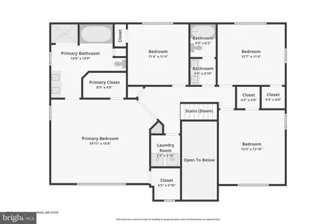 Floorplan - 103 Oak Ave, Sparrows Point, MD 21219 photo 2 of 4