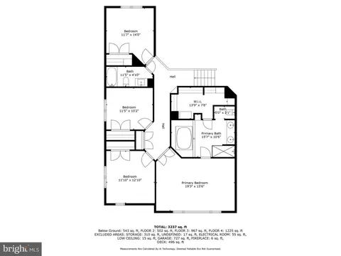 Floorplan - 3 Prairie Ct, Phoenix, MD 21131 photo 5 of 5
