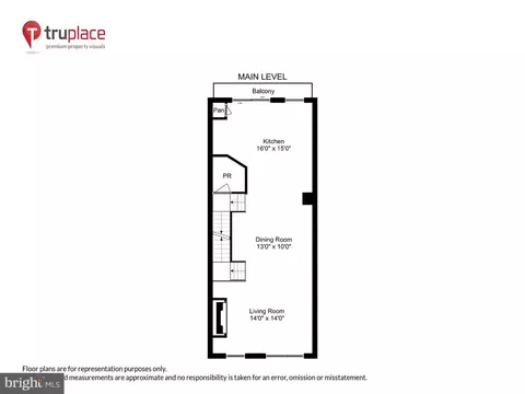 Floorplan - 71 Linden Pl, Towson, MD 21286 photo 2 of 5