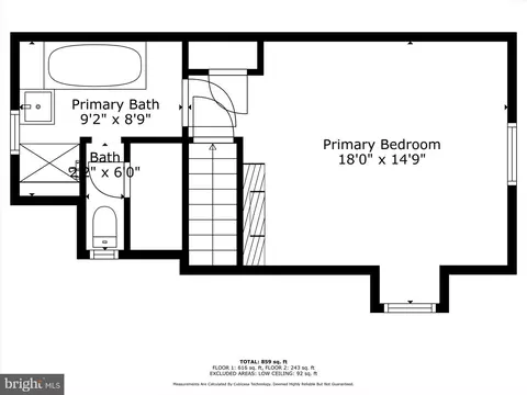 Floorplan - 8221 Watersedge Rd, Dundalk, MD 21222 photo 2 of 3