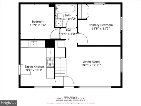 Floorplan - 8221 Watersedge Rd, Dundalk, MD 21222 photo 1 of 3