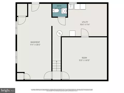 Floorplan - 9627 Dundawan Rd, Nottingham, MD 21236 photo 1 of 3