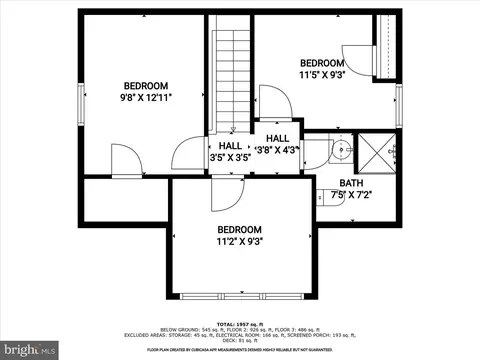 Floorplan - 5723 1st Ave, Halethorpe, MD 21227 photo 3 of 7