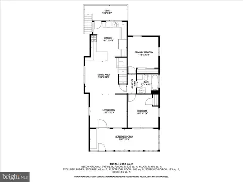 Floorplan - 5723 1st Ave, Halethorpe, MD 21227 photo 2 of 7