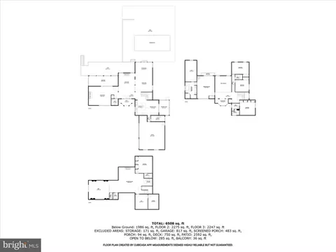 Floorplan - 4 Merry Hill Ct, Pikesville, MD 21208 photo 1 of 4