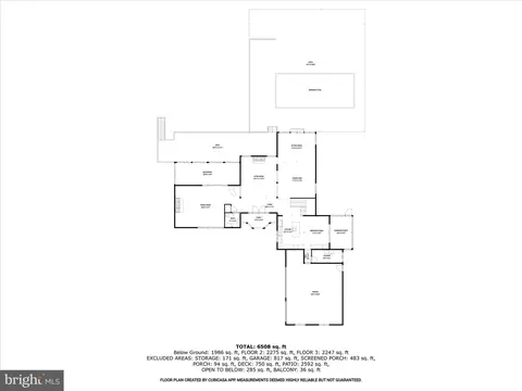 Floorplan - 4 Merry Hill Ct, Pikesville, MD 21208 photo 3 of 4