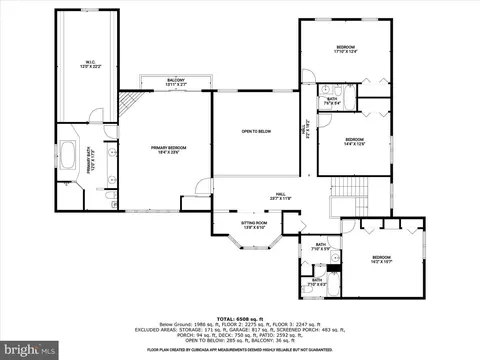 Floorplan - 4 Merry Hill Ct, Pikesville, MD 21208 photo 2 of 4