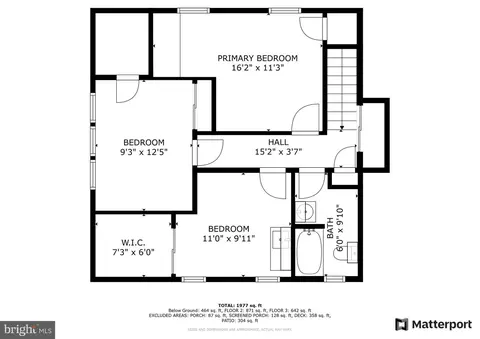 Floorplan - 5576 Ashbourne Rd, Halethorpe, MD 21227 photo 3 of 3