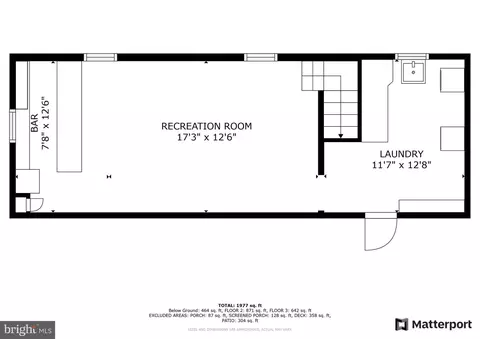 Floorplan - 5576 Ashbourne Rd, Halethorpe, MD 21227 photo 1 of 3