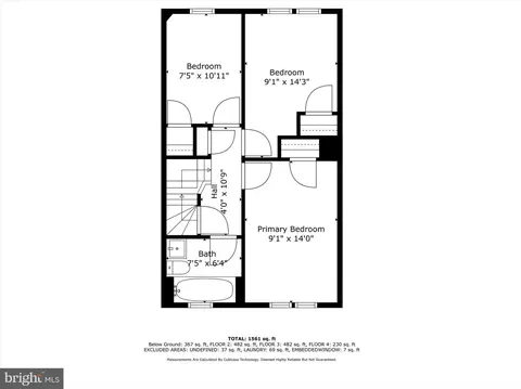 Floorplan - 410 Murdock Rd, Baltimore, MD 21212 photo 2 of 5