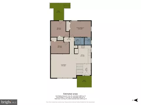 Floorplan - 1931 Grant Rd, Halethorpe, MD 21227 photo 1 of 3