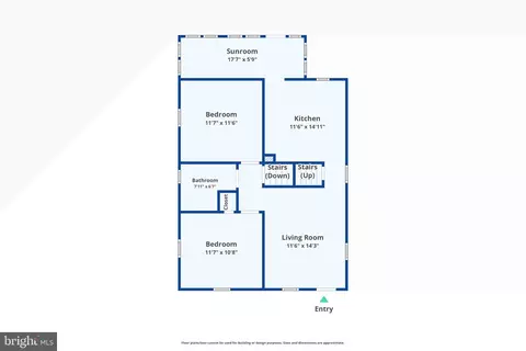 Floorplan - 401 Bayside Dr, Dundalk, MD 21222 photo 2 of 4