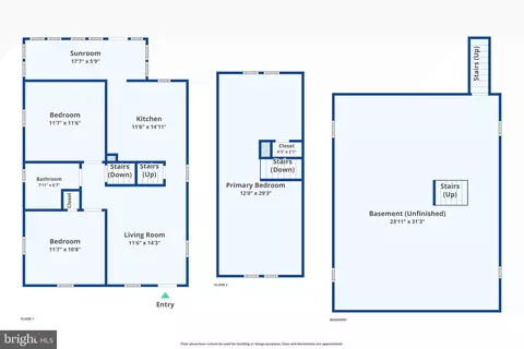Floorplan - 401 Bayside Dr, Dundalk, MD 21222 photo 1 of 4