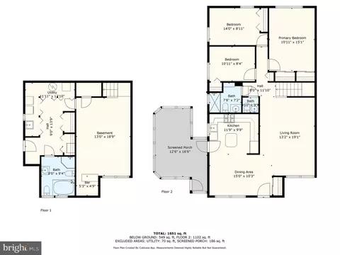 Floorplan - 2452 Forest Green Rd, Baltimore, MD 21209 photo 1 of 3