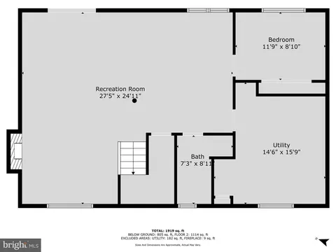 Floorplan - 5508 Hamilton Ave, Baltimore, MD 21206 photo 1 of 3