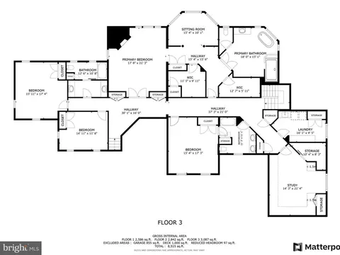 Floorplan - 4023 Cloverland Dr, Phoenix, MD 21131 photo 2 of 4