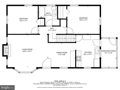 Floorplan - 5533 Ritter Ave, Baltimore, MD 21206 photo 2 of 4