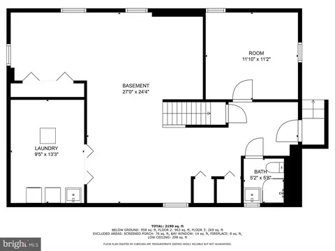 Floorplan - 5533 Ritter Ave, Baltimore, MD 21206 photo 1 of 4