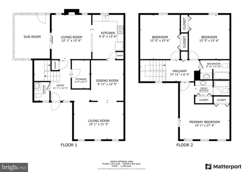Floorplan - 8 Menteith Ct, Nottingham, MD 21236 photo 1 of 1