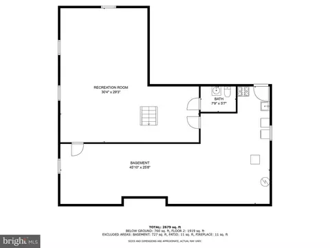 Floorplan - 4315 Soth Ave, Nottingham, MD 21236 photo 2 of 3