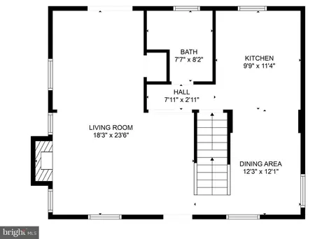 Floorplan - 2928 Delmar Ave, Sparrows Point, MD 21219 photo 2 of 3