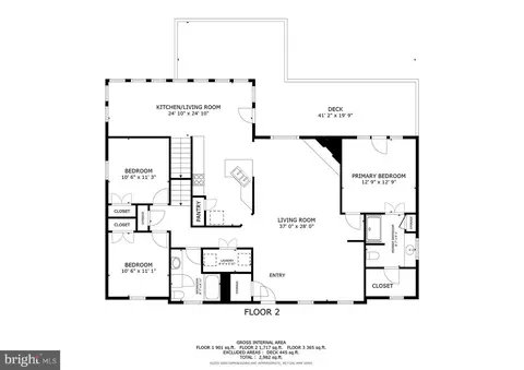 Floorplan - 6910 River Drive Rd, Sparrows Point, MD 21219 photo 2 of 3