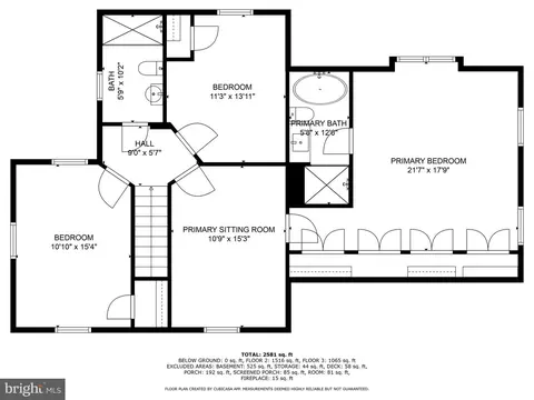 Floorplan - 7806 Maple Ave, Towson, MD 21204 photo 3 of 4