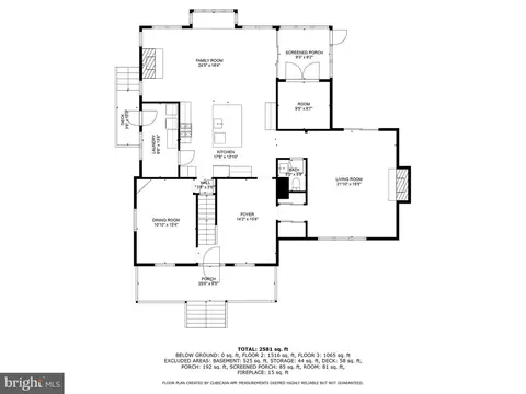 Floorplan - 7806 Maple Ave, Towson, MD 21204 photo 2 of 4