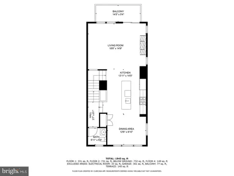 Floorplan - 3508 Canvasback, Baltimore, MD 21222 photo 2 of 5