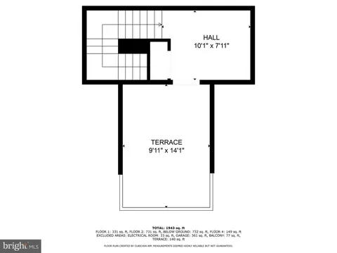Floorplan - 3508 Canvasback, Baltimore, MD 21222 photo 4 of 5