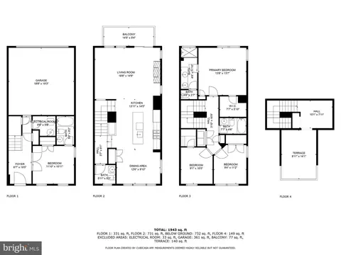 Floorplan - 3508 Canvasback, Baltimore, MD 21222 photo 5 of 5