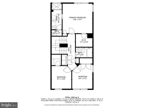 Floorplan - 3508 Canvasback, Baltimore, MD 21222 photo 3 of 5