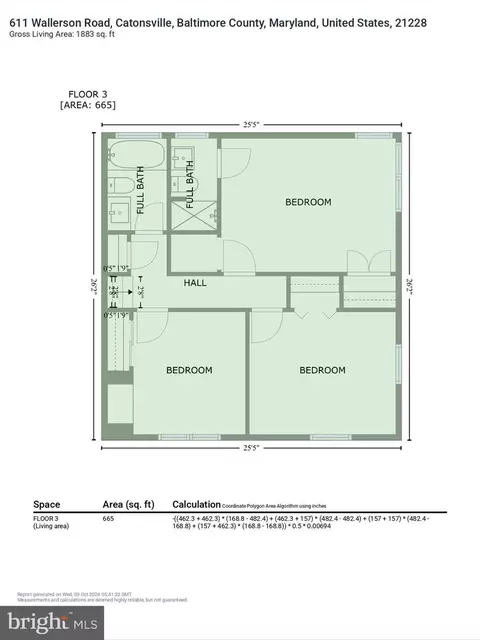 Floorplan - 611 Wallerson Rd, Catonsville, MD 21228 photo 6 of 7