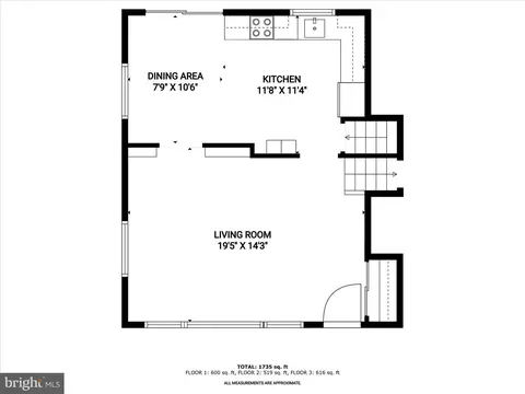 Floorplan - 611 Wallerson Rd, Catonsville, MD 21228 photo 1 of 7