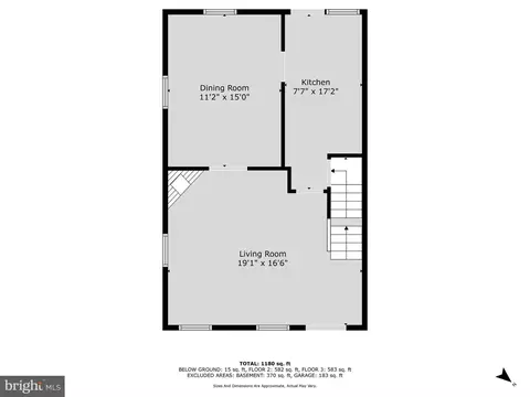 Floorplan - 1243 Circle Dr, Halethorpe, MD 21227 photo 2 of 4
