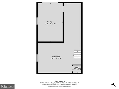Floorplan - 1243 Circle Dr, Halethorpe, MD 21227 photo 1 of 4